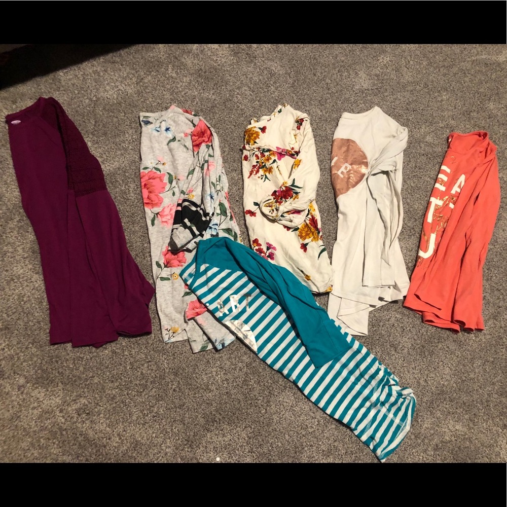 BUNDLE— girls old navy long sleeves 👚